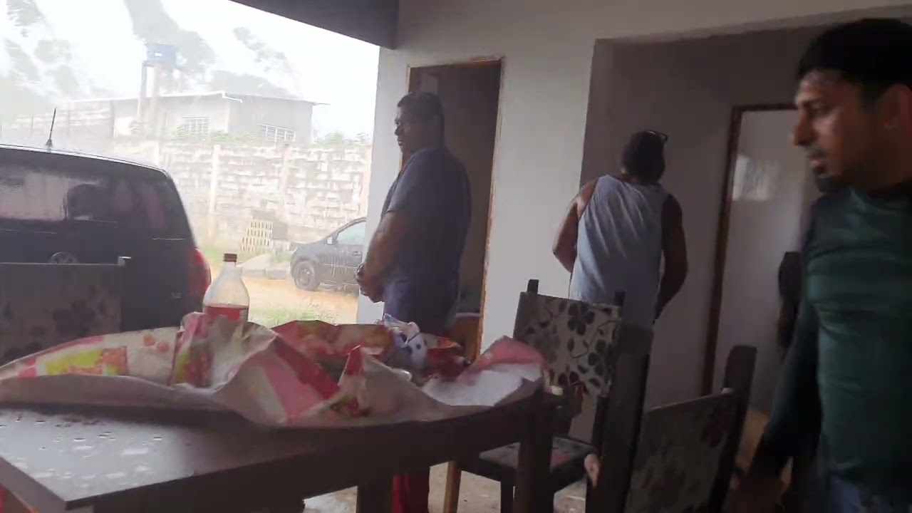 Todos nós ficamos tenso e apreensivos! Chácara coqueirinho (ibiuna sp)