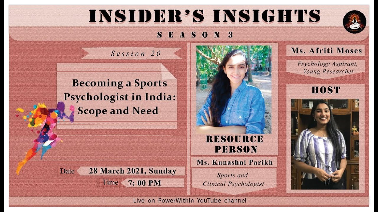 a Sports Psychologist in India Scope and Need YouTube