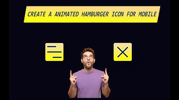 Create A Animation Hamburger Icon For Mobile | Animated Menu Icon | HTML CSS JS - WPCode Studio
