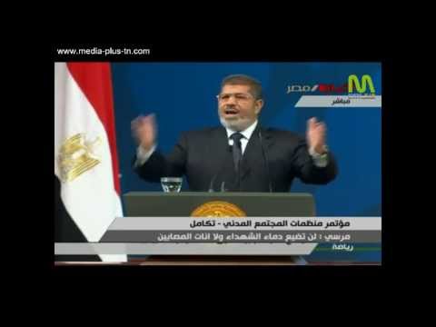 الرئيس مرسى في خطاب حاد لا تراجع عن أهداف الثورة 