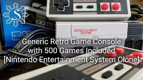 Unboxing: NES Retro Game Console (Clone) w/500 Games Included