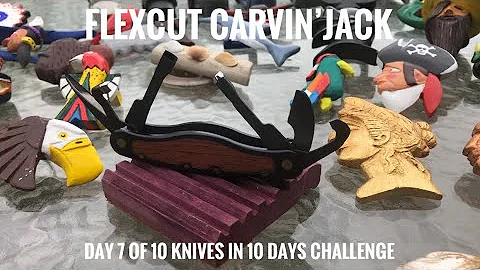 FlexCut Carvin’Jack Day 7 of 10 Knives in 10Days Challenge
