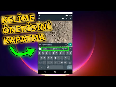 WHATSAPP KELİME DÜZELTME NASIL KAPATILIR? | Gboard Kelime Önerisi Kapatma (2021)