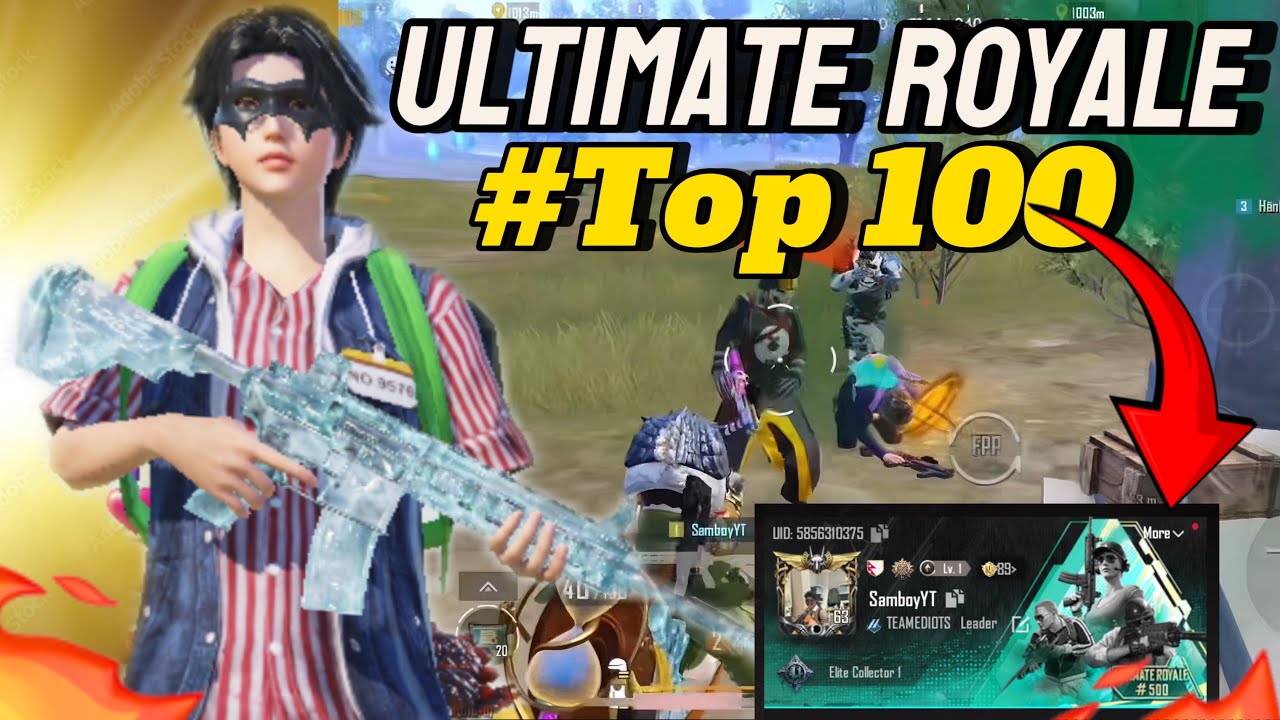 Top 100 Lobby in Ultimate Royale💀| Most intense Clutches🔥 - YouTube