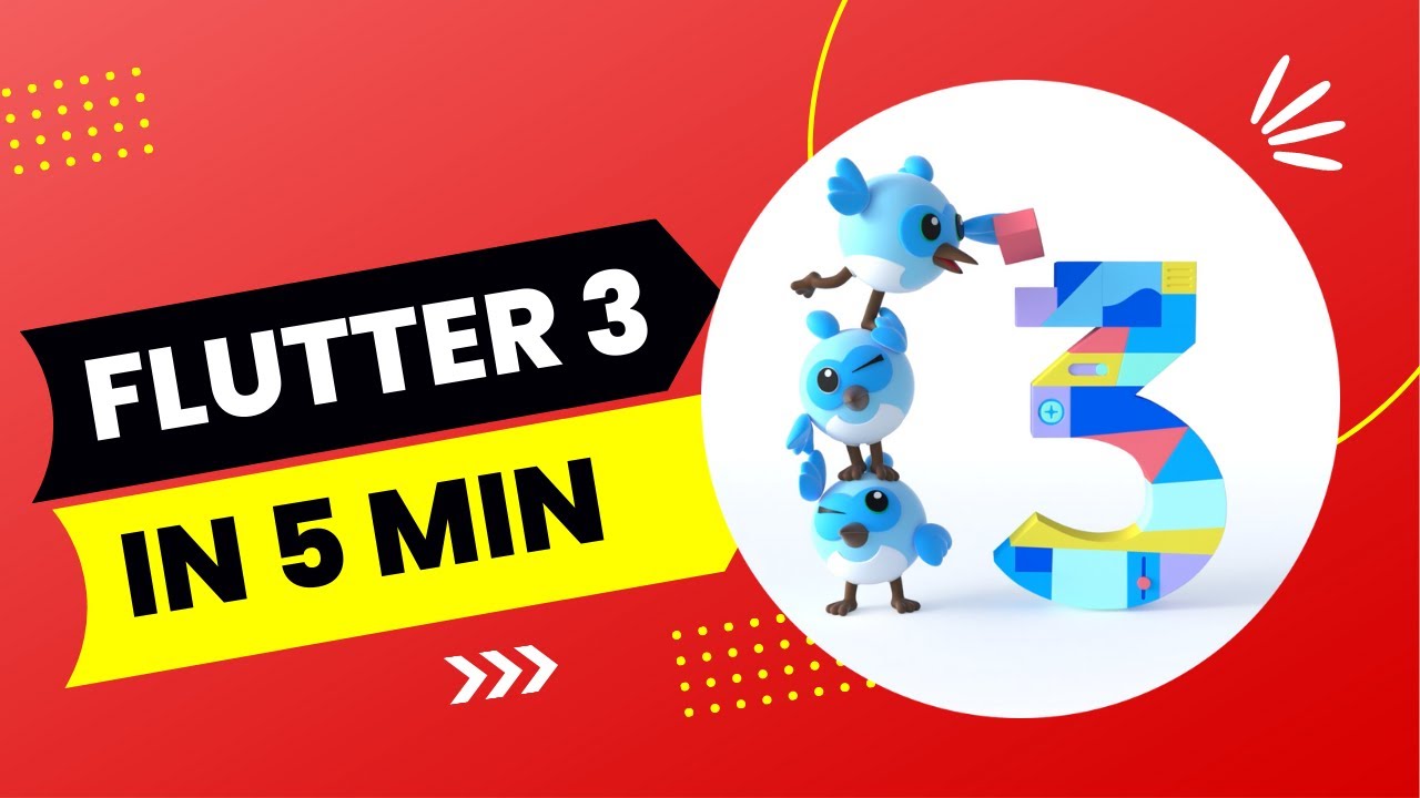 Flutter 3 in 5 minutes - YouTube