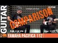 Yamaha Pacifica 112VM vs Yamaha Pacifica 112J - comparison