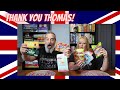 AMERICANS TRY BRITISH SNACKS | UK SWEETS AND CHOCOLATES | THOMAS BOX PART 2