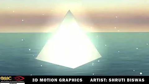 3D Motion Graphics work by Student | MAAC Kolkata | Rashbehari