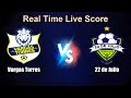 Vargas Torres vs 22 de Julio Live Score - Ecuadorian Campeonato Serie B