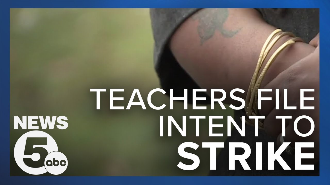 Teachers file intent to strike if current negotiations aren't met - YouTube