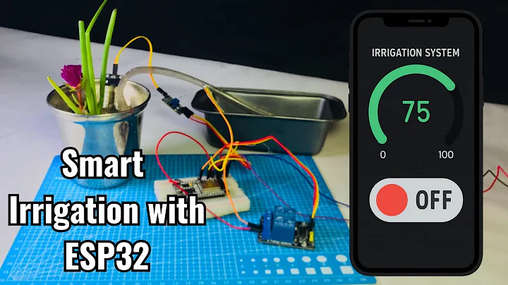 💧 Automatic Irrigation System using ESP32 & Blynk App | Smart Plant Watering System