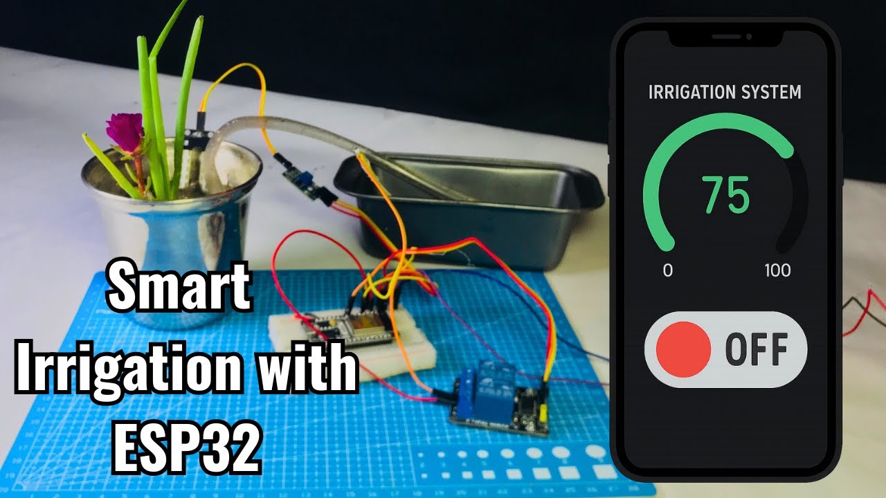 💧 Automatic Irrigation System using ESP32 & Blynk App | Smart Plant ...