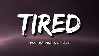 Post Malone & G-Eazy - Tired (NEW SONG 2023)