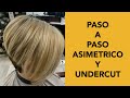 Como Cortar Asimetrico y Undercut