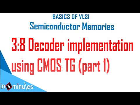 Module4_Vid65_3:8 Decoder implementation using CMOS TG (part 1)