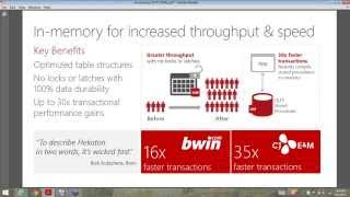 Copy of Microsoft SQL Server 2014 In memory OLTP