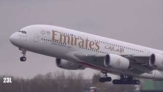 Ek18 A6-Edk Emirates Airlines A388 Manchester Man To Dbai Dxb 18122019