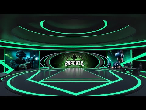 Esports Virtual Set Design | Vizrt Practice Project | Viz Artist + Viz Engine @VizrtOfficial