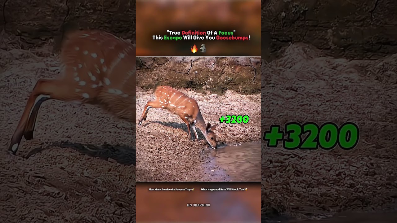 Reflex Beats Fear 🔥 || This Escape Will Give You Goosebumps || Survival in a Split Second!