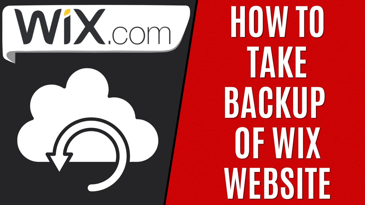 How to Take Backup of Wix Website [Quick Guide]