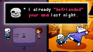 Every Toriel x Sans scene in Undertale & Deltarune