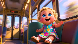 Baby’s Busy Bus Ride 🚌 | Fun Learning Video for Kids | Preschool Bus Adventure