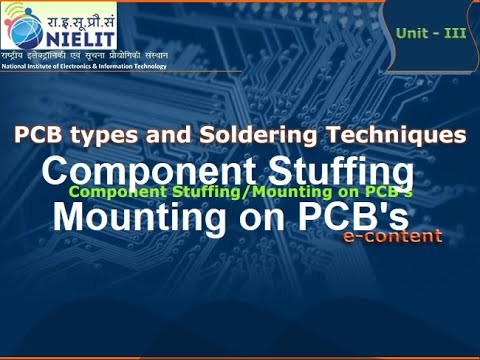 PCBT 3 Component StuffingMounting on PCB's