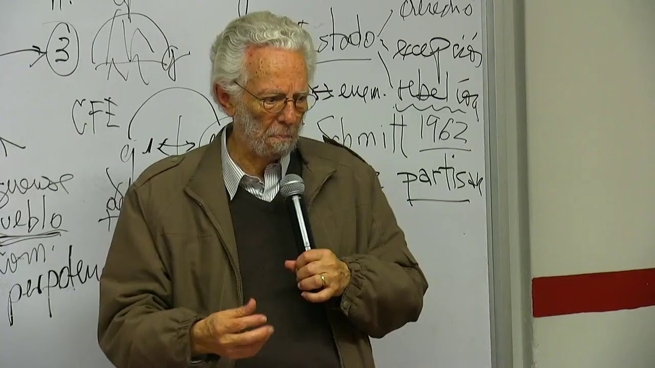 E. Dussel - El pueblo en “estado de rebelión”. Más allá de Agamben - Sesión 3