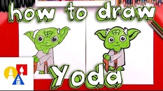 Learn how to draw a cartoon version of yoda! email photo your art:
myart@artforkidshub.com mail us art for kids hub p.o. box 927 pleasant
grov...