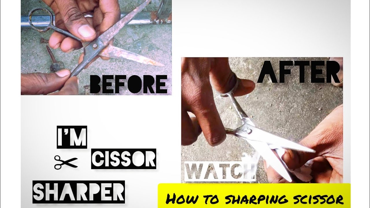 Kainchi Dhar Kaise Kare How to Scissors Sharpening 