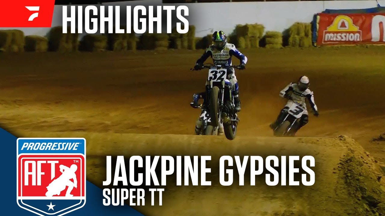 American Flat Track at Jackpine Gypsies Super TT 8/8/25 | Highlights