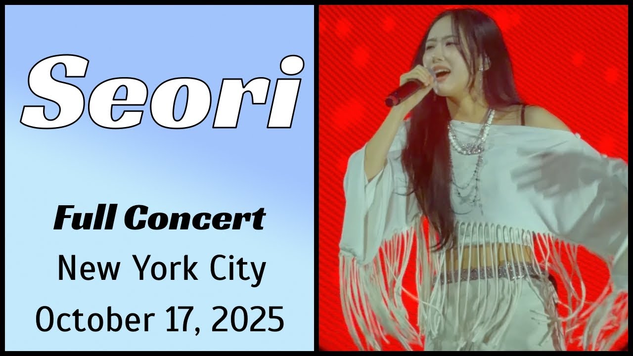 251017 서리 Seori - Full concert (8 songs) live @ KOOM Festival