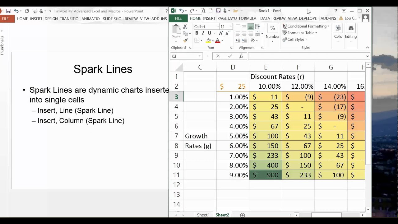 FinMod 7 Advanced Excel Tools Web Querries - YouTube