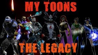 DCUO - My Characters in DCUO + Welcome To My New Channel!!!