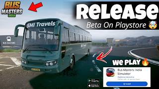 Bus masters India Simulator Finally Release Beta Access Received | Now We Play this 🔥🤯 screenshot 3