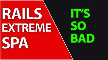 The Worst Single Page Rails 7 App You