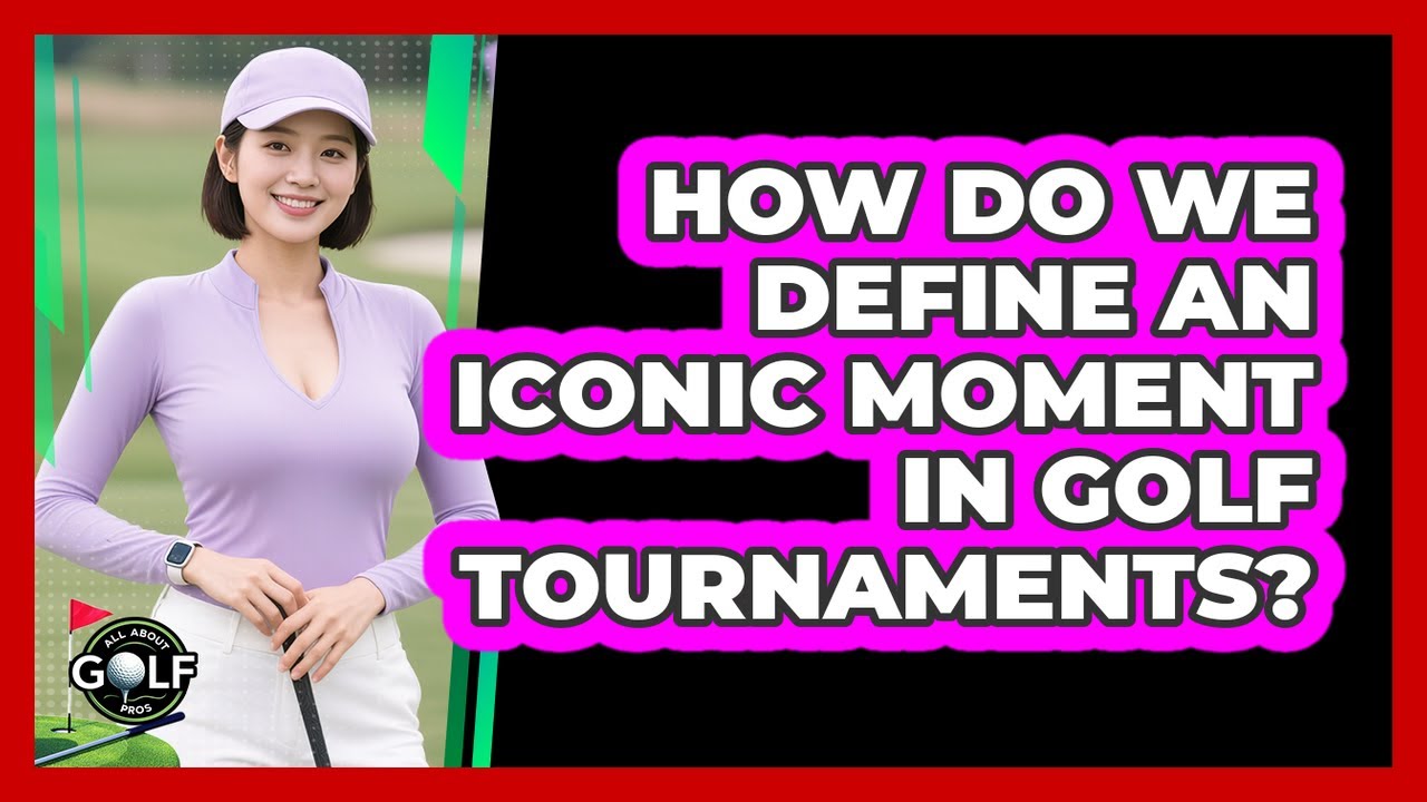 How Do We Define An Iconic Moment In Golf Tournaments? - All About Golf Pros