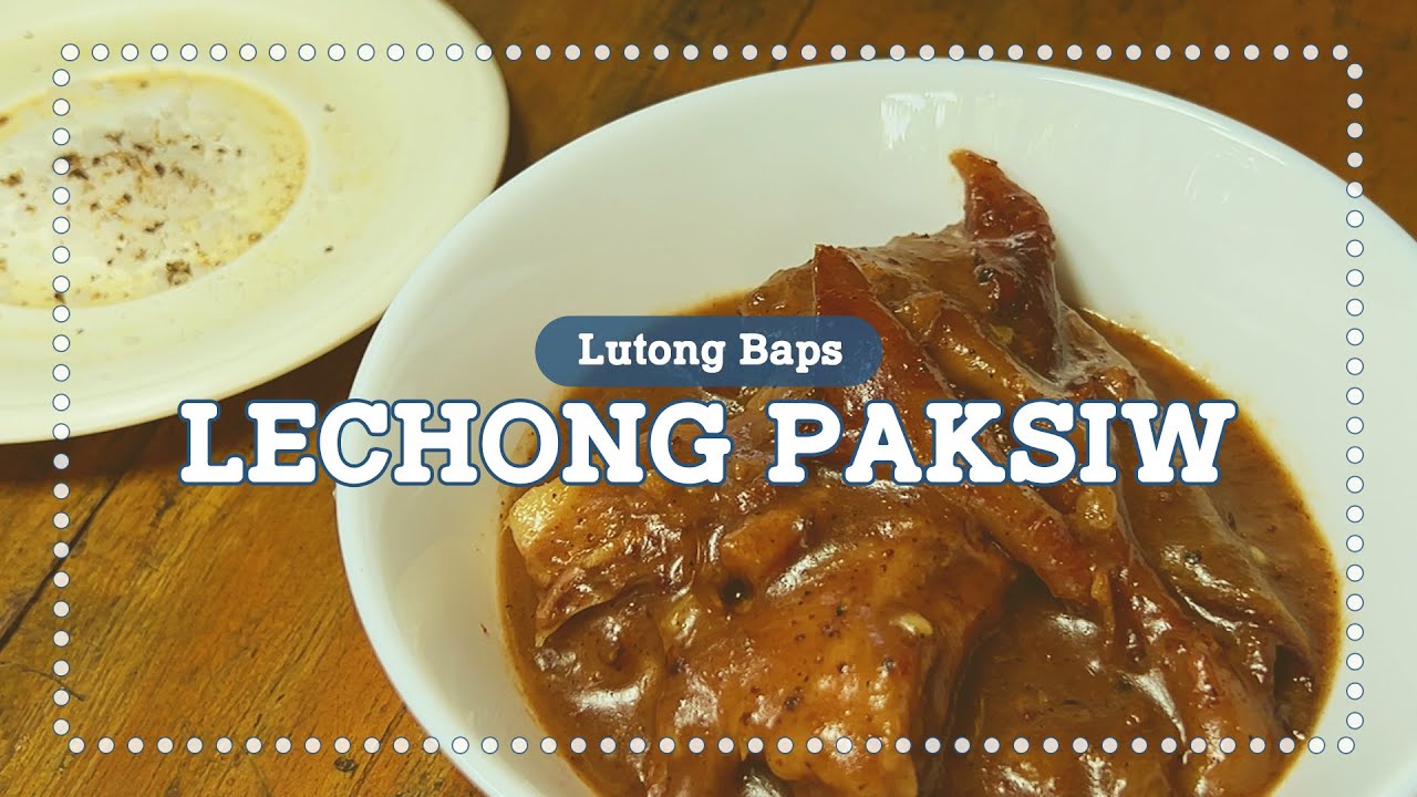 Got leftover lechon? Makes this! Lechong Paksiw - Easy Filipino Recipes with Lutong Baps
