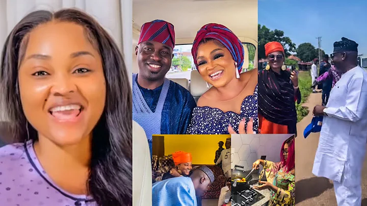 Mercy Aigbe Melts The Heart Of Many As She Did This To Her Husband, Adekaz, Fans Reacts Saying..