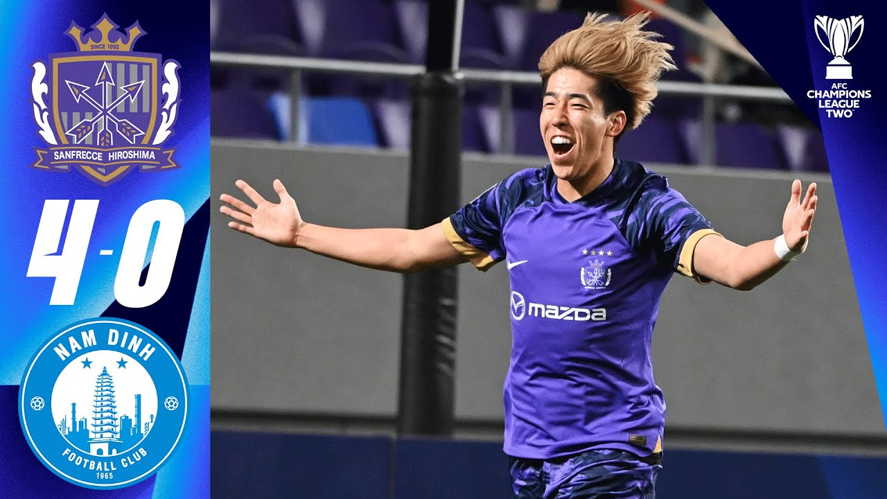 Japanese cruise through! | Hiroshima (JPN) - Nam Dịnh (VIE) | Highlights | AFC Champions League Two™