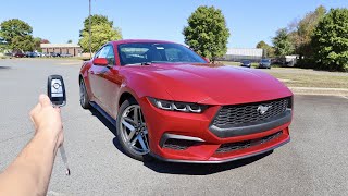 2024 Ford Mustang EcoBoost: Start Up, Exhaust, Walkaround, Test Drive and Review