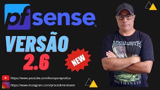 🔐 COMO INSTALAR a nova VERSÃO do pfSENSE FIREWALL v2.6.0 no Oracle VirtualBOX