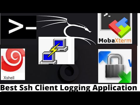 ssh client logging application