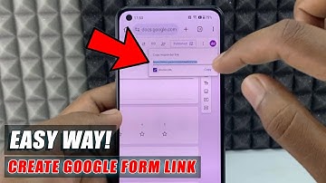 how to create link in google forms on phone (2025)