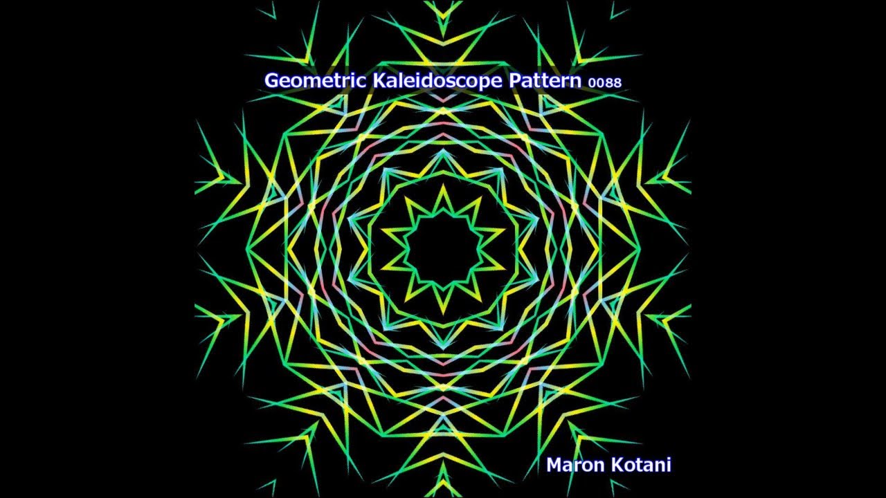 Geometric Kaleidoscope Pattern 0088 - YouTube