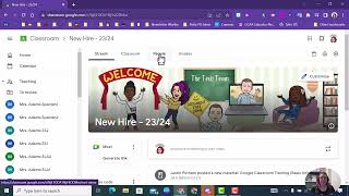 Adding Co-Teachers in Google Classroom