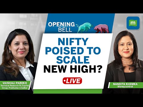 Live: Will Nifty Hit Fresh High After Missing 25,078 By A Whisker? Zee, Vi In Focus| Opening Bell Episode cover