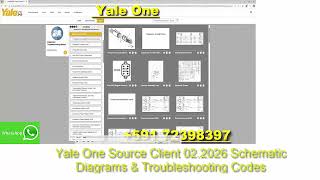Yale One Source Client 02.2026 Schematic Diagrams & Troubleshooting Codes