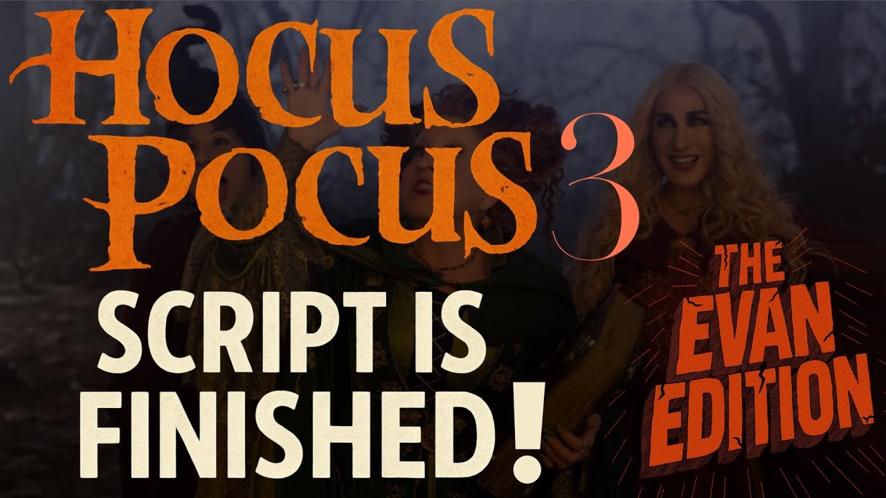 Bette Midler CONFIRMS Hocus Pocus 3 Script Is Finished! The Witches Are BACK!