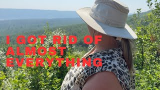 How I Downsized to Move into a Van